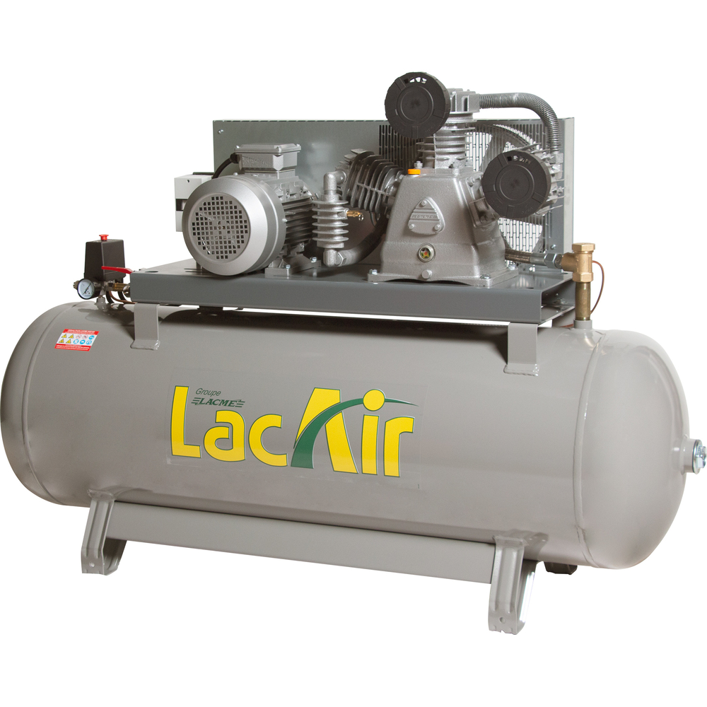 Compresseur atelier 300 l 12 bar 42 m³/h LACME Fixair 40/300 - 465211