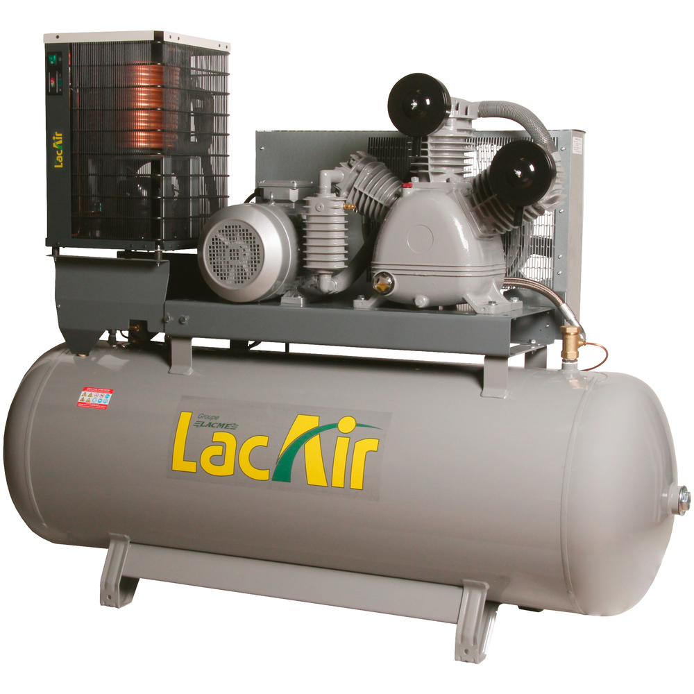 Compresseur fixe pro 500 l 12 bar 60 m³/h LACME FIXAIR 60/500T-SC Triphasé - 465650