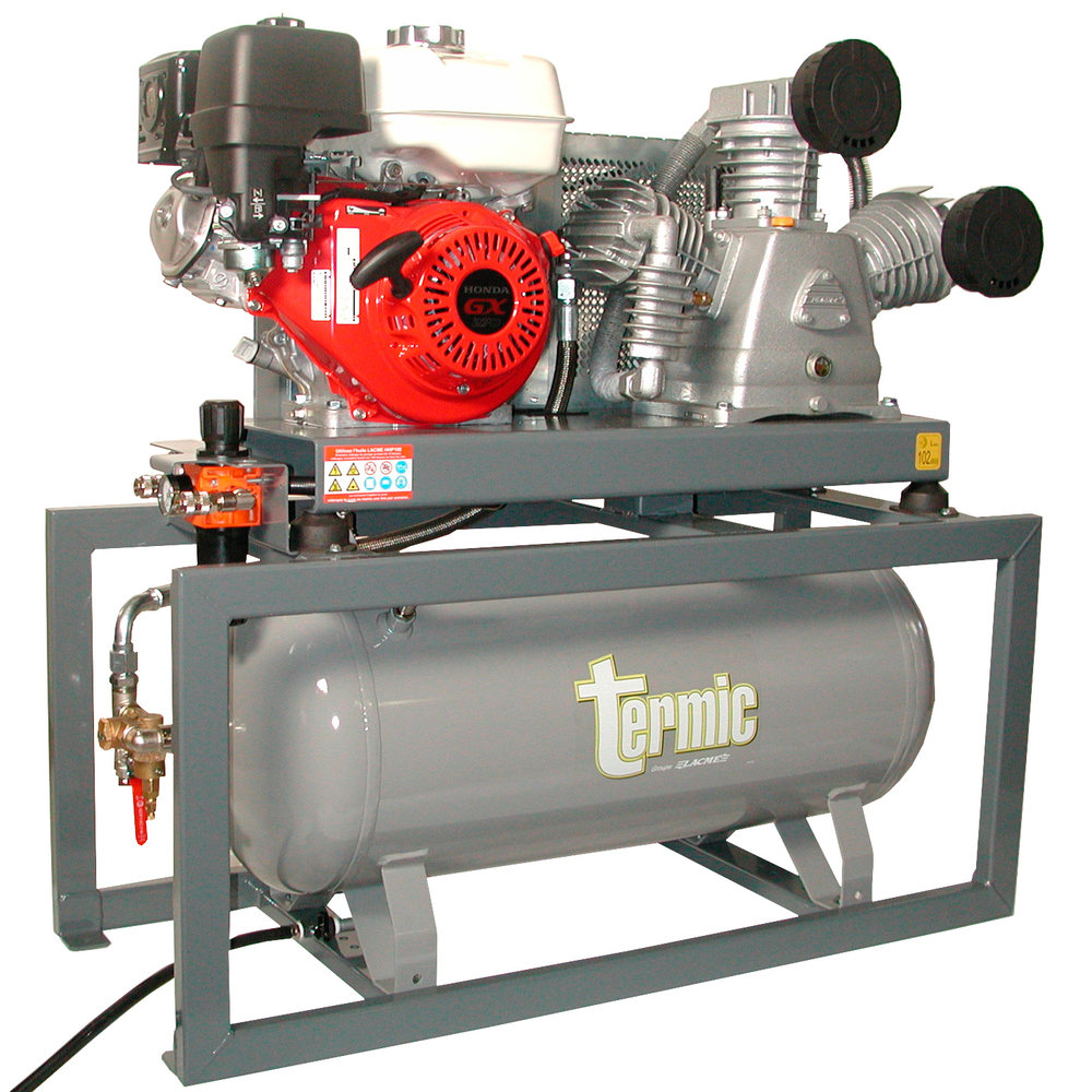 Compresseur thermique 45 m³/h 15 bar LACME Termic 45/90 - 467400