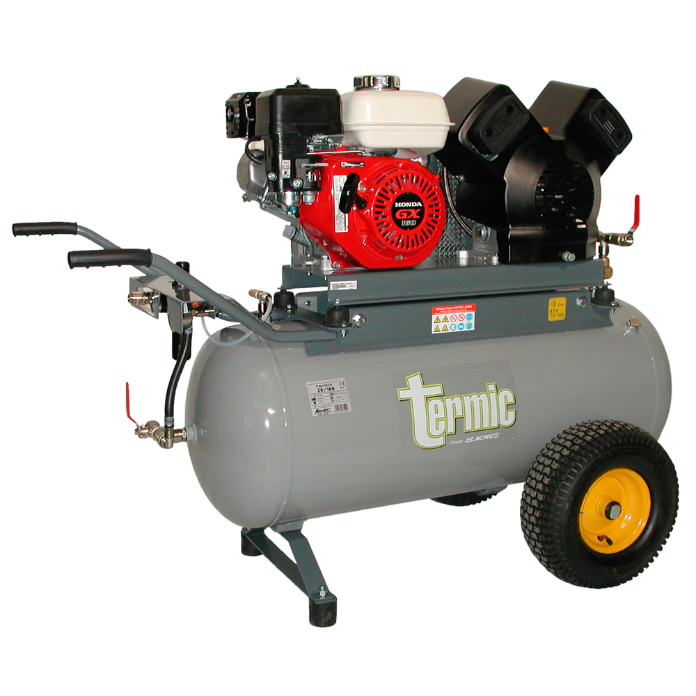 Compresseur thermique 100 litres 11 bar LACME Termic 26/100 - 467550