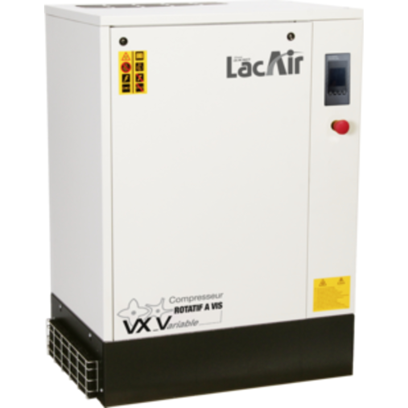 Compresseur à vis variable VX-V7,5 - 20,1 à 46,6 m³/h - 7,5 CV triphasé IE3 - 10 bar LACME - 469106