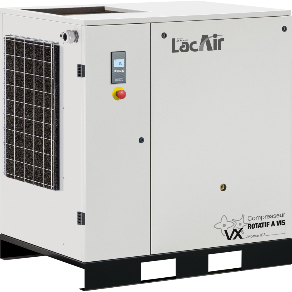 Compresseur à vis 25 cv 155,3 m³/h LACME vx 25 bloc vis encapsulé Triphasé - 469221