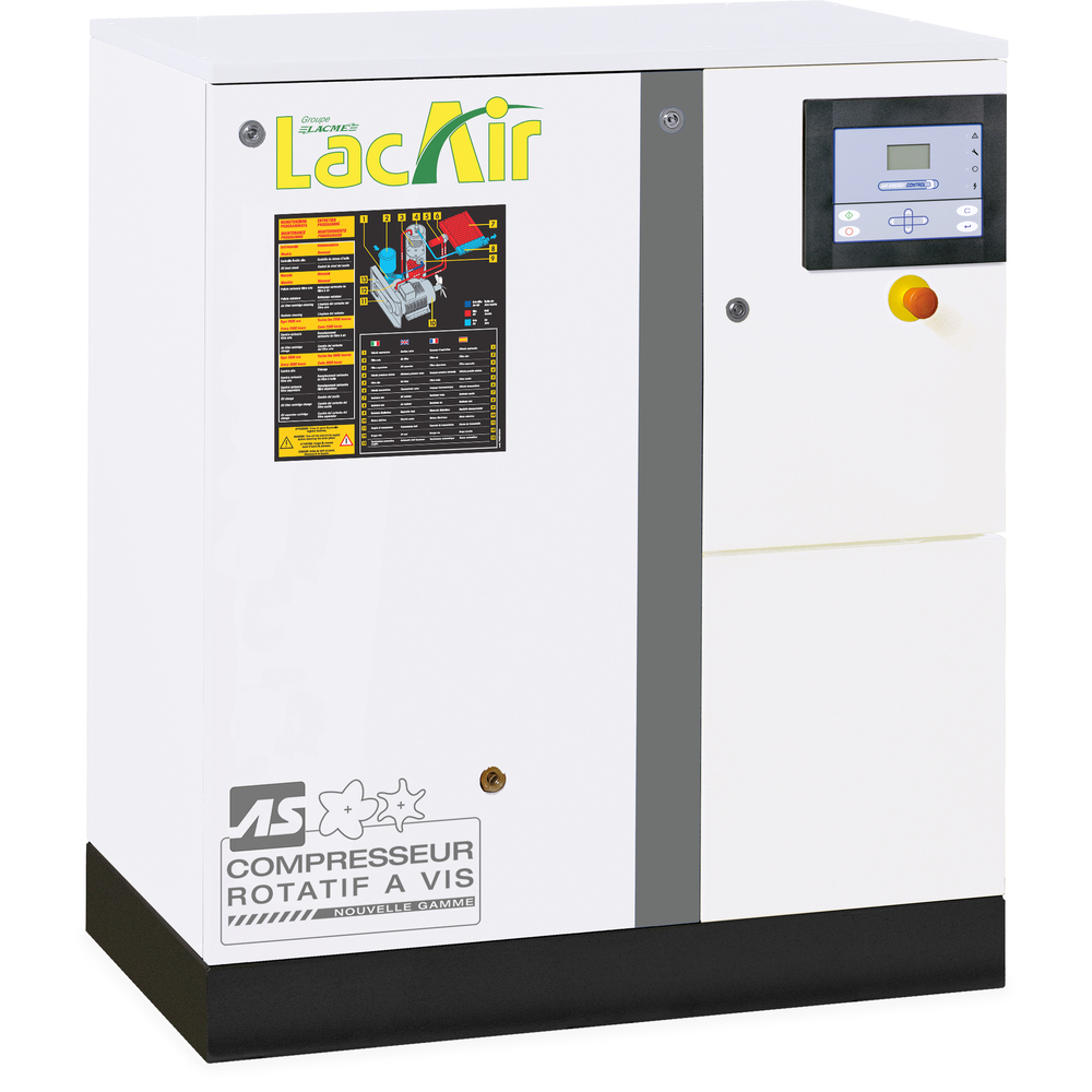 Compresseur a vis 40 cv 234 m³/h 10 bar LACME as 40 - 469700