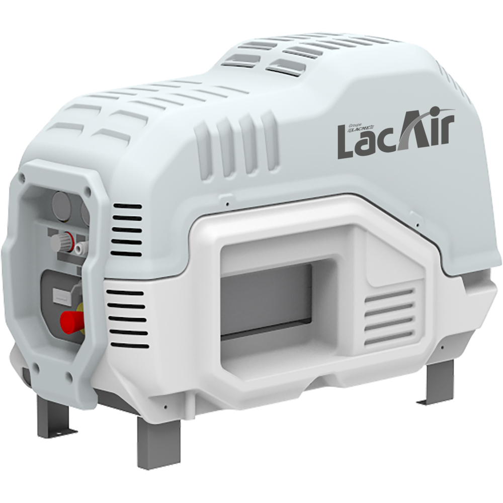 Compresseur à vis fixe vx3 m-dr - 16,8 m³/h - bloc vis encapsulé, lubrifié, entraînement direct LACME - 469912