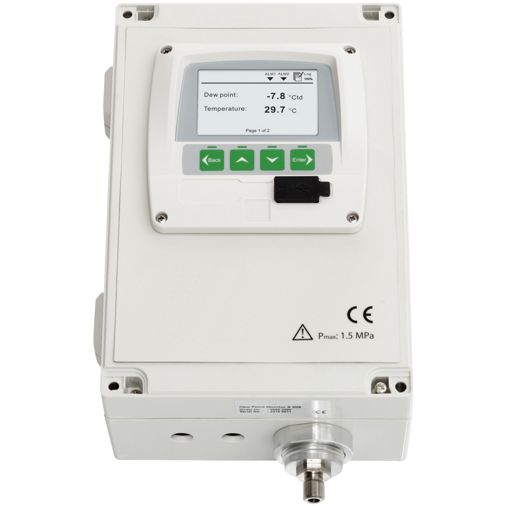 Hygromètre 230 volts, pour surveiller le point de rosé d'une installation d'air comprimé LACME - 469950