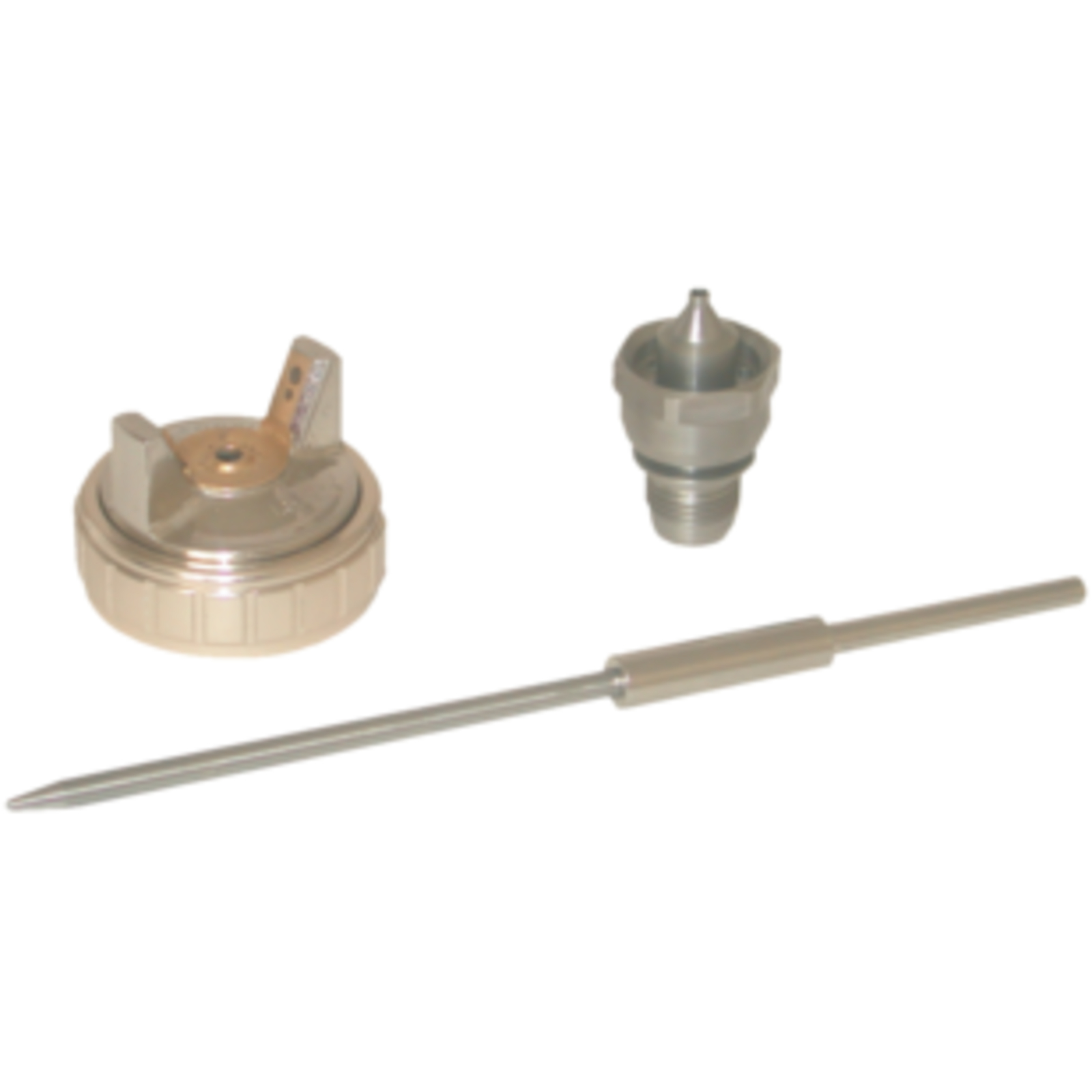 Kit Buse Pist XRBP Ø 1.4mm buse inox aiguille inox chapeau de buse laiton LACME - 470710
