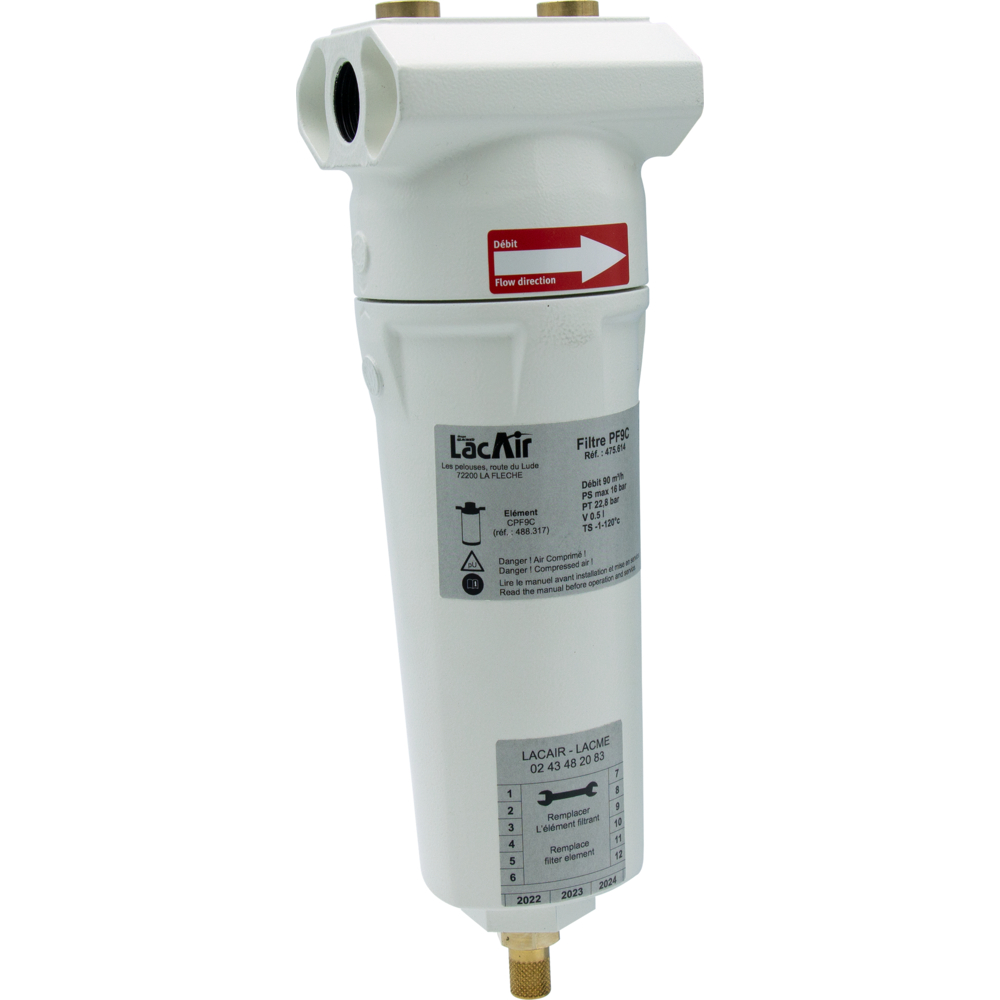 Préfiltre pf9c - 90 m³/h - 1/2