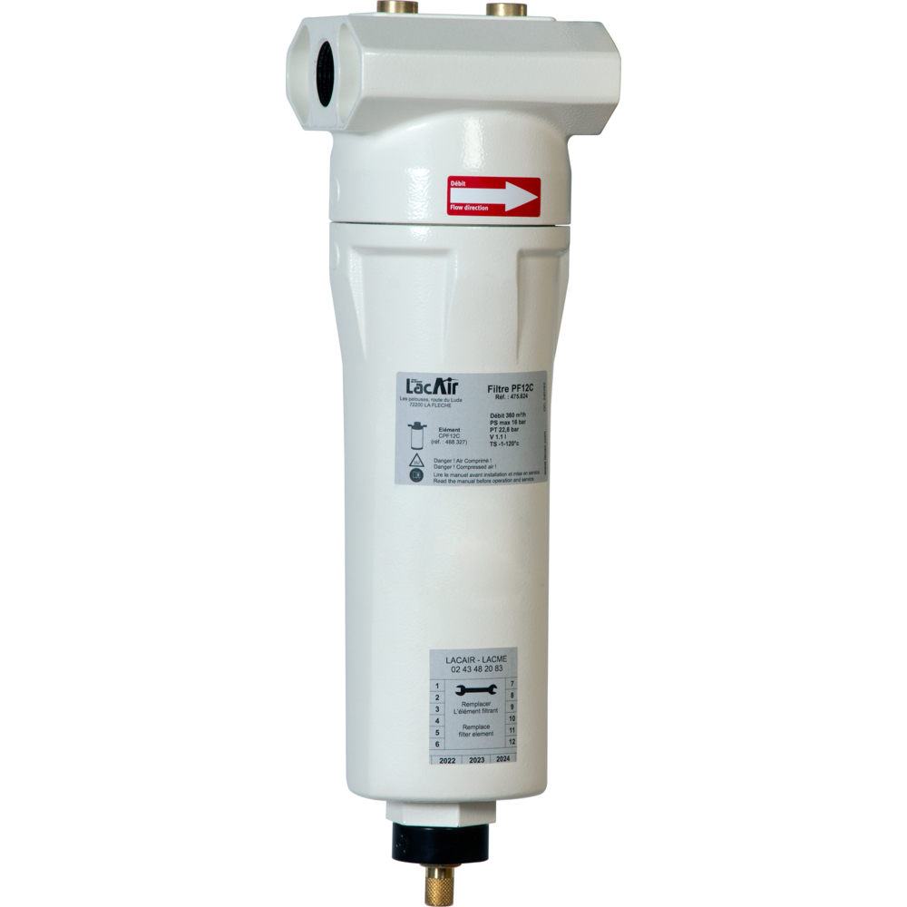 Préfiltre pf12c - 120 m³/h - 3/4