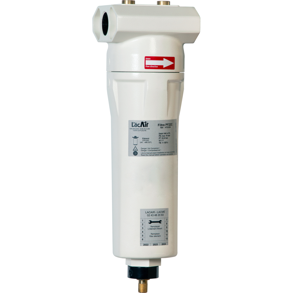 Préfiltre pf22c - 220 m³/h - 1
