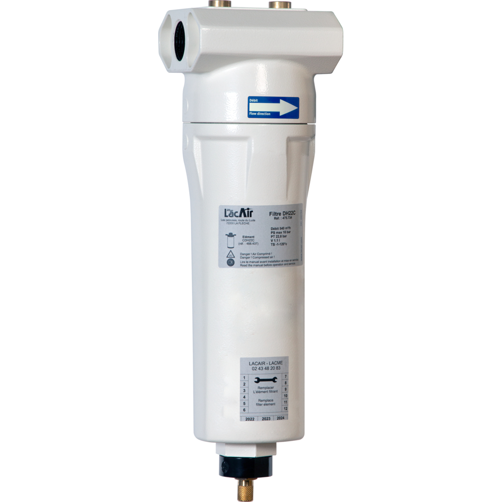 Filtre déshuileur dh22c - 220 m³/h - 1