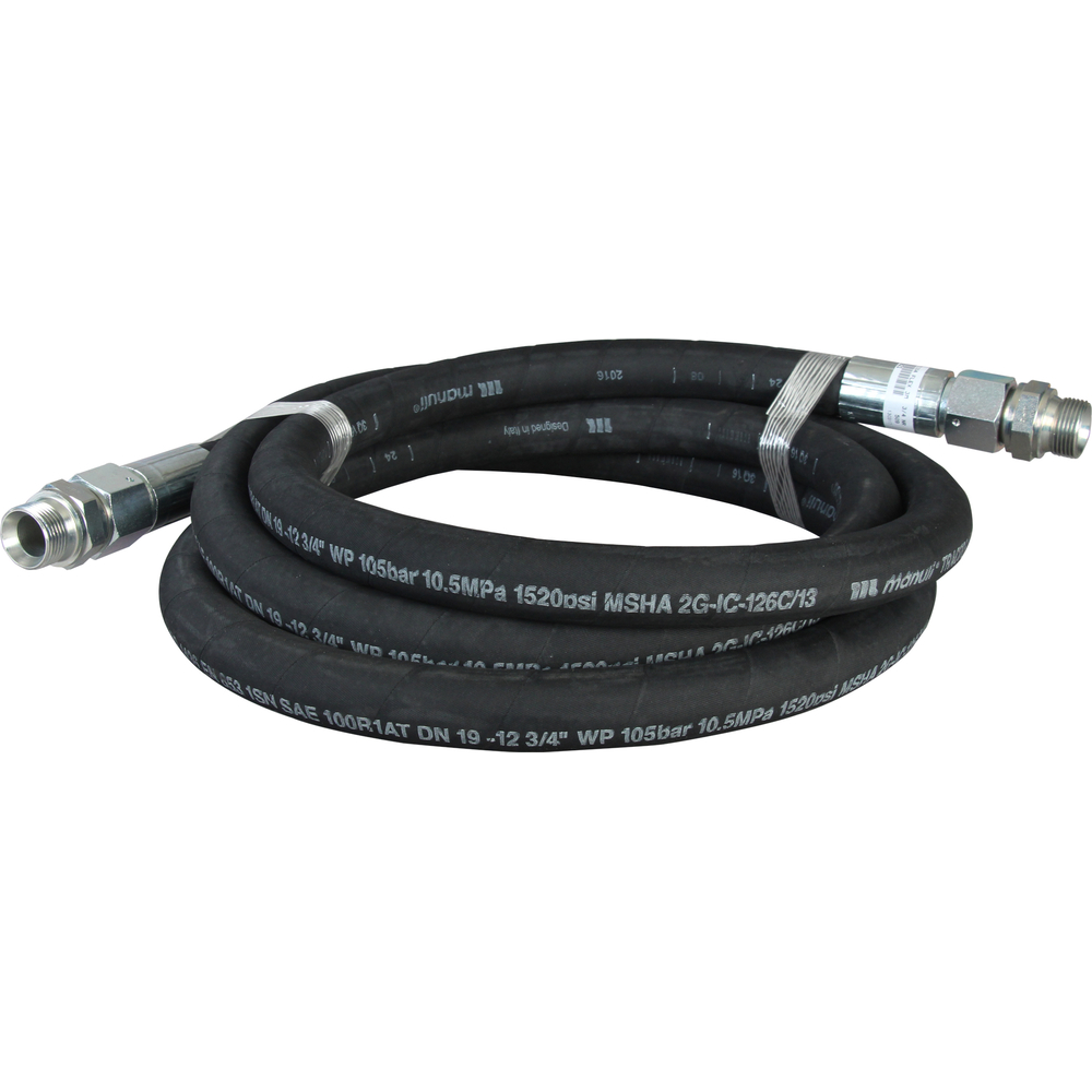 Flexible noir l 3m diamètre 3/4 LACME - 478512