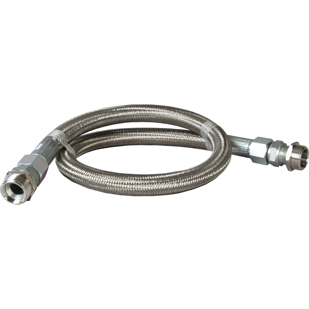 Flexible tresse inox l 1m diamètre 3/4 LACME - 478610