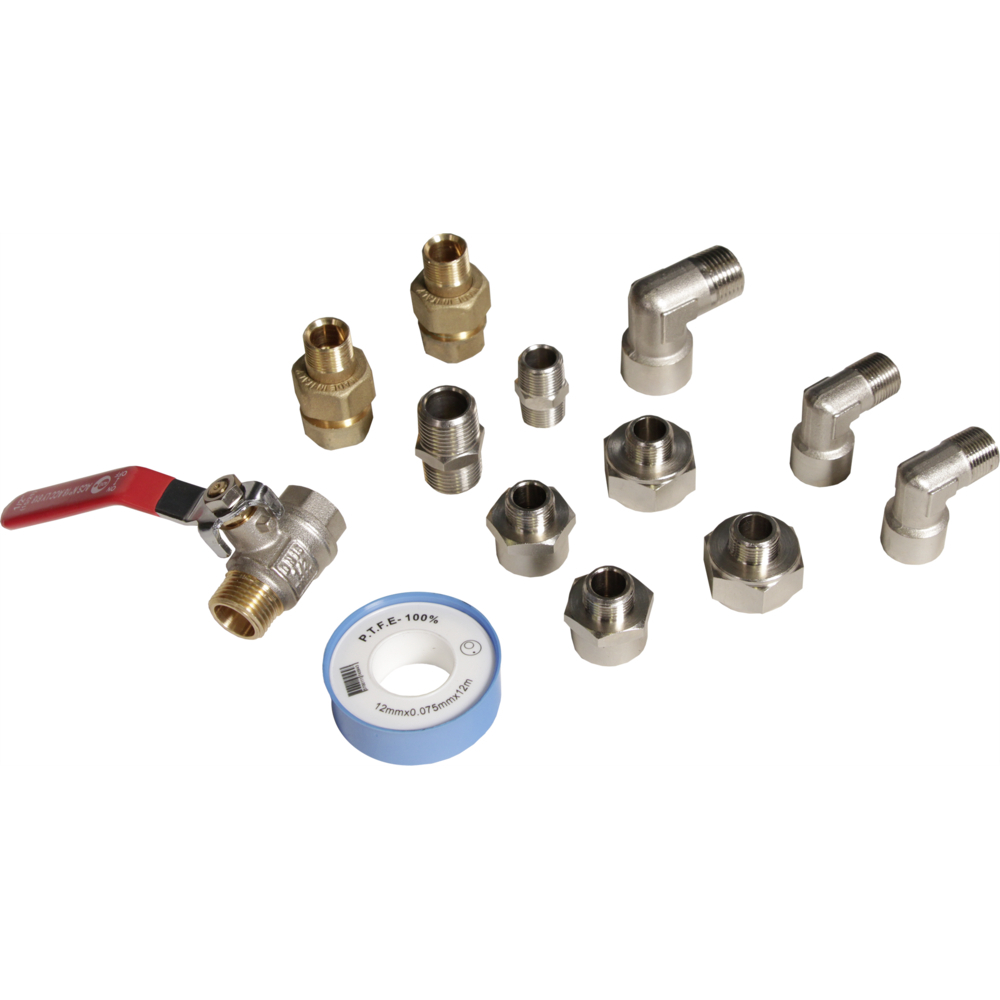 Kit complets de raccords pour montage rapide de Filtre à air pf6c et dh6c LACME - 478754