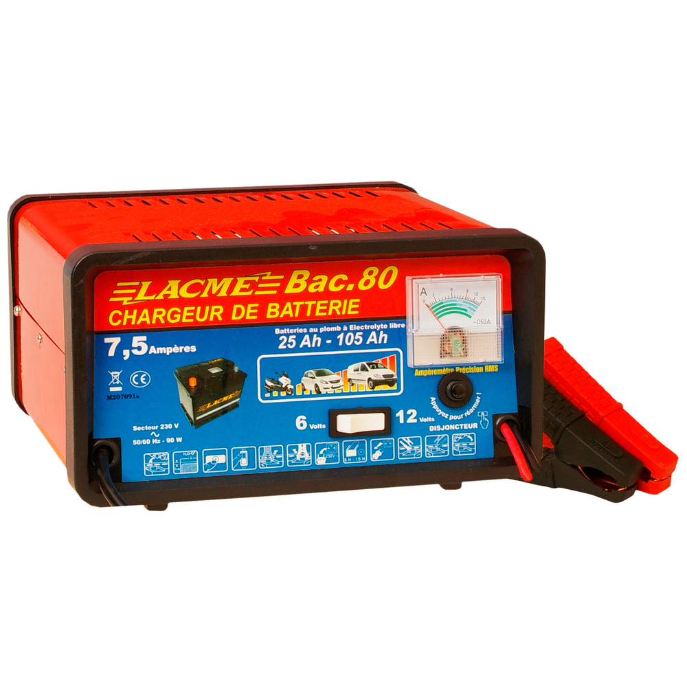 Bac 80 chargeur batterie LACME - 501500