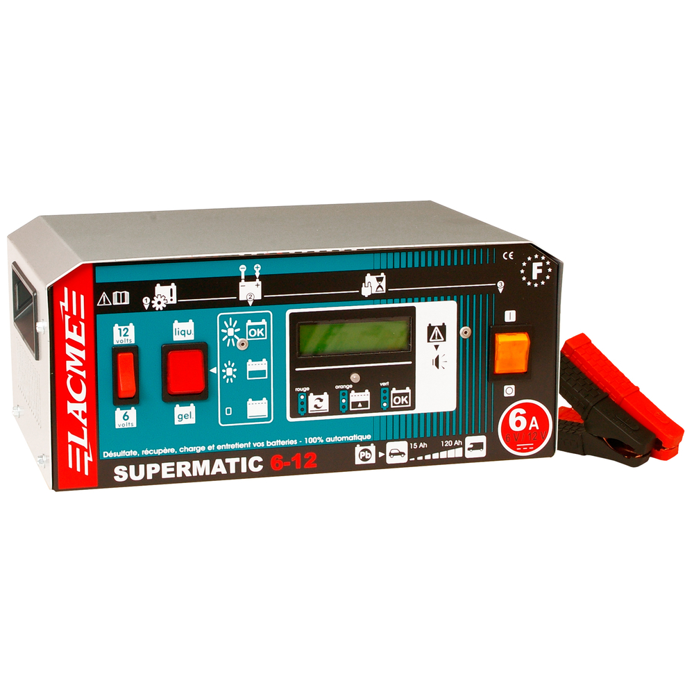 Supermatic 6-12 lcd chargeur LACME - 506700