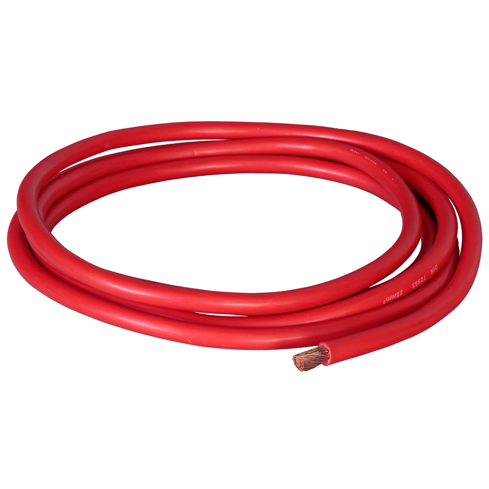 Cable demar. 25mm2 rouge LACME - 522100