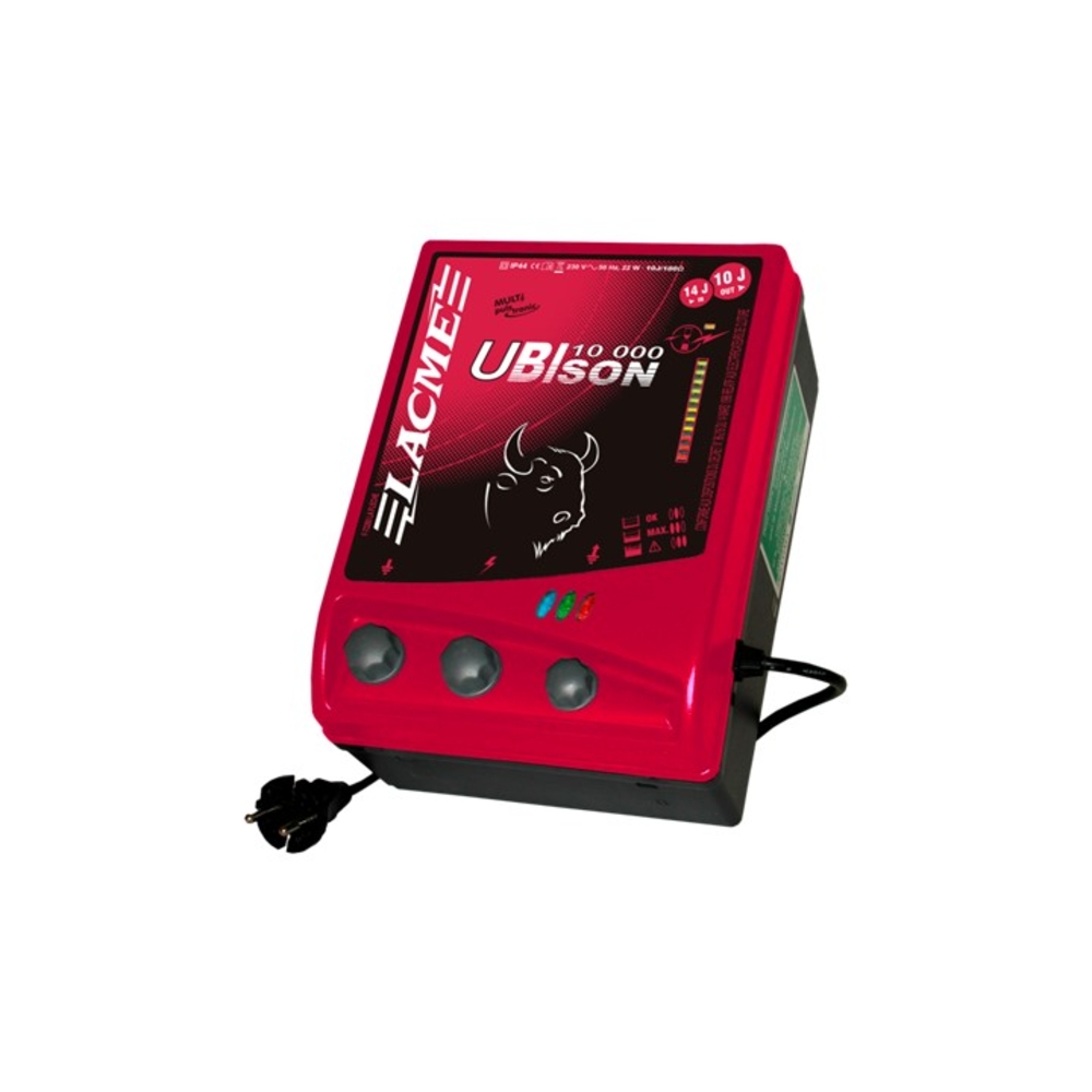 Electrificateur secteur Ubison 10000 10000 V 10 J délivrés - LACME - 608400