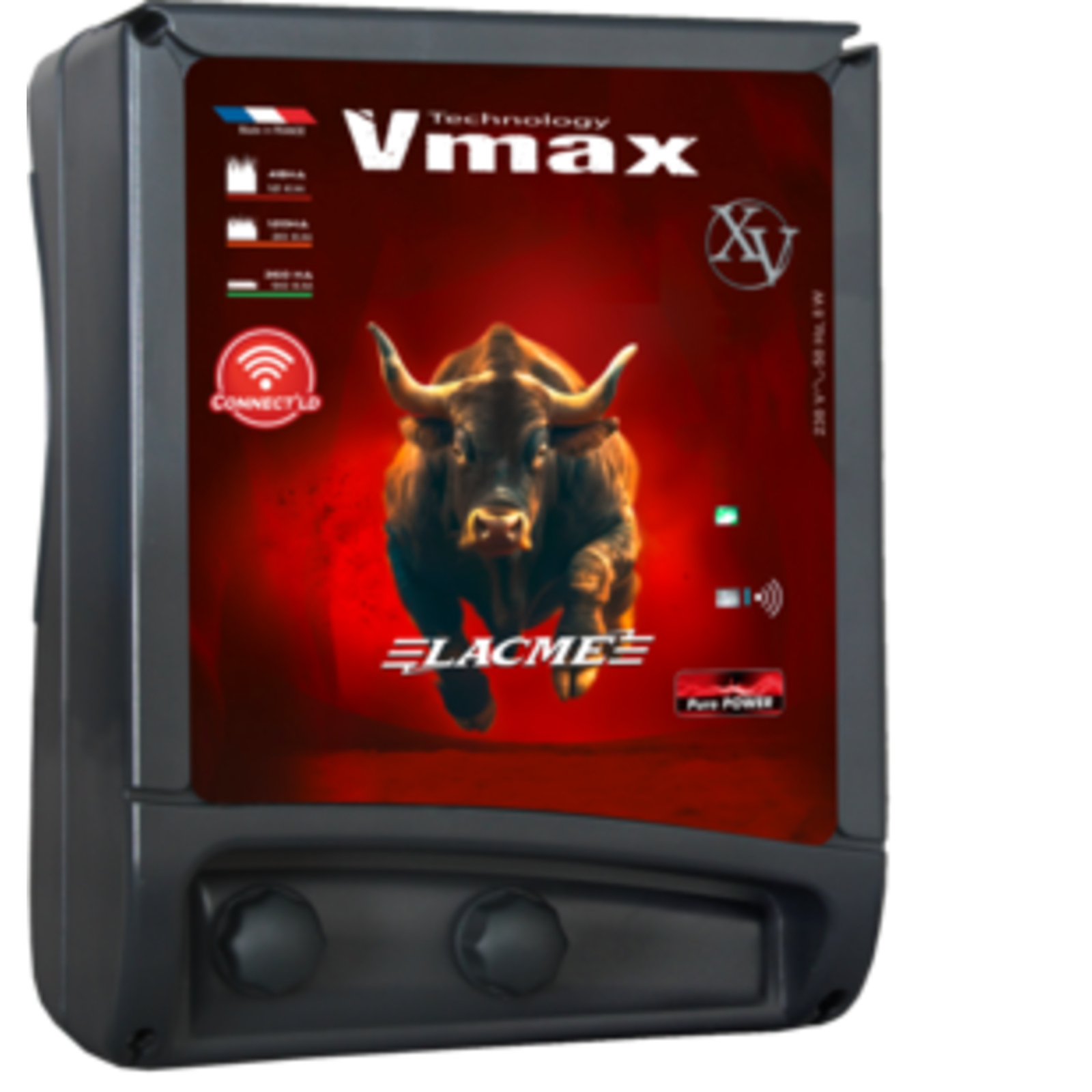 Électrificateur de clôture électrique VMAX XV Connect'LD 230 V - 15 J Compatible L.BOX LD LACME - 609201
