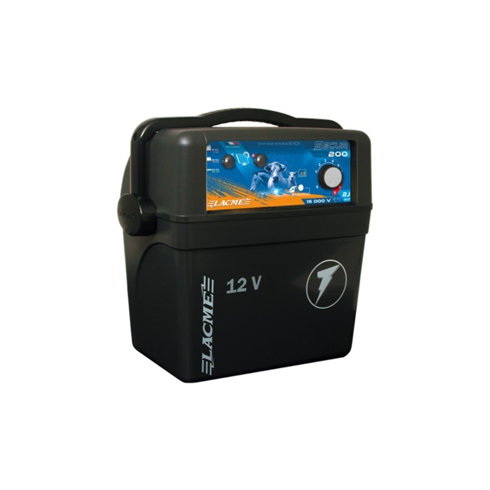 Electrificateur autonome Secur 200 15000 V 2 J délivrés - LACME - 613400