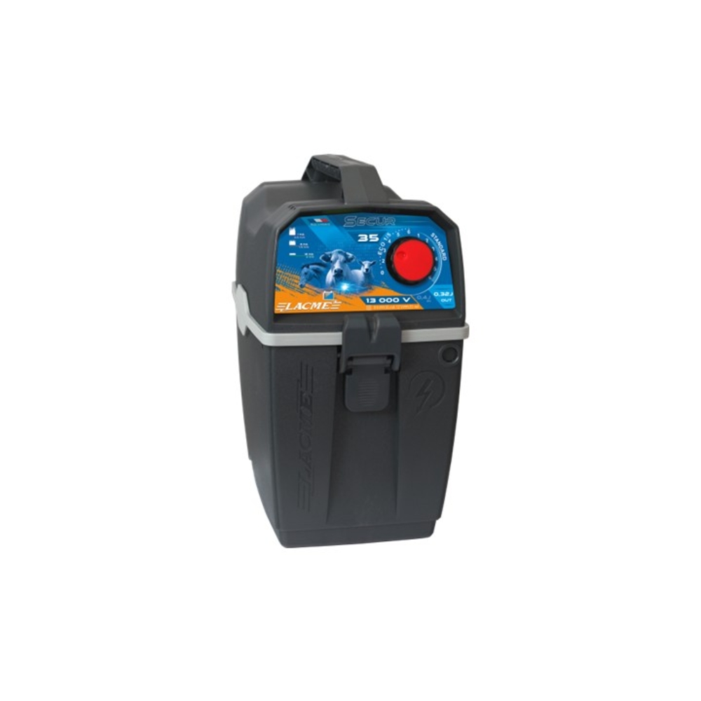 Electrificateur autonome Secur 35 13000 V 032 J délivrés - LACME - 615400