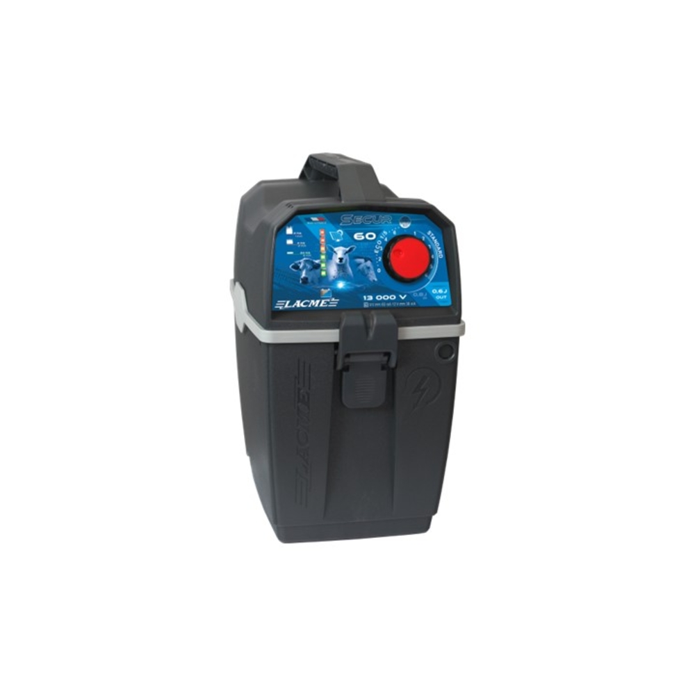 Electrificateur autonome Secur 60 13000 V 06 J délivrés - LACME - 616200
