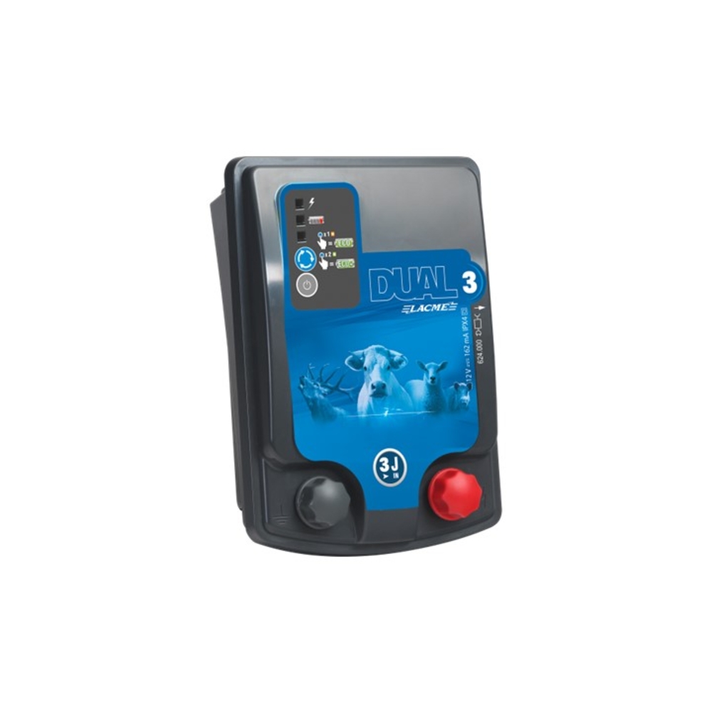 Electrificateur autonome Dual D3-2 11600 V 3 J - LACME - 618553