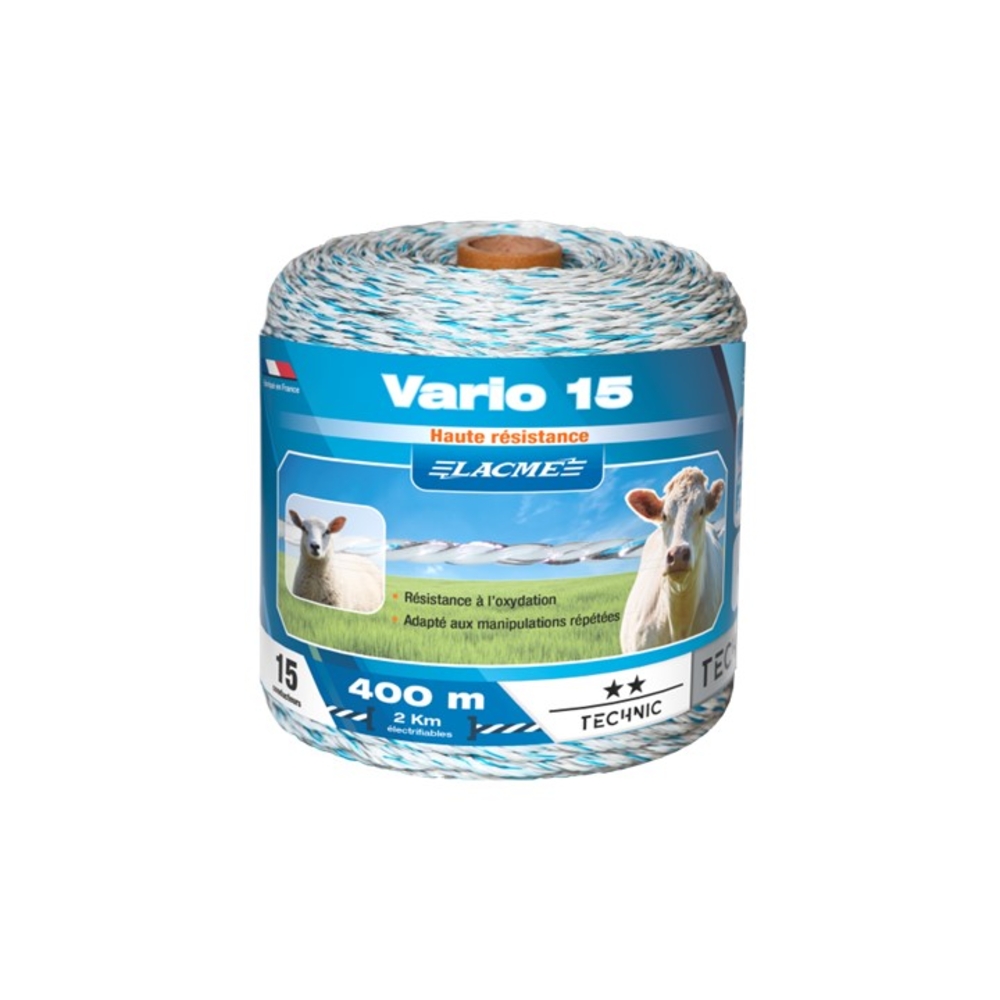 Fil vario 15 15 Conducteurs Bobine 400 m - LACME - 630700