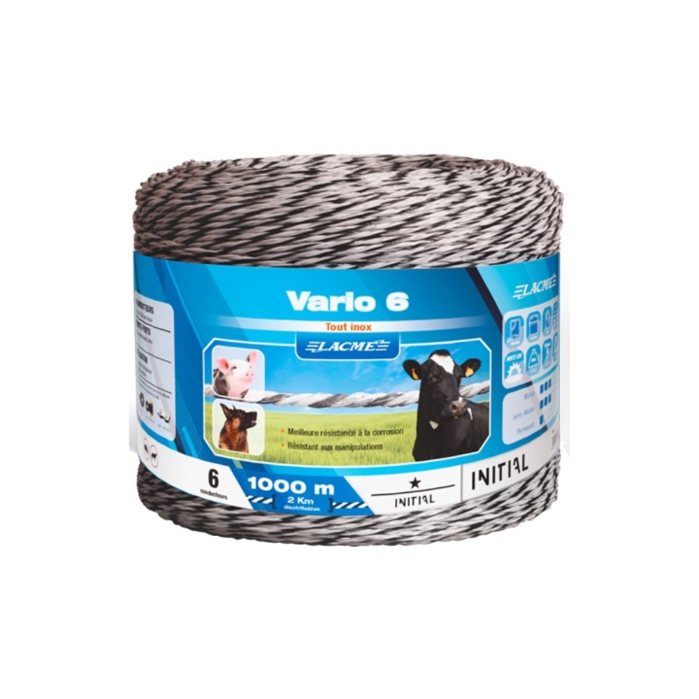 Fil Vario 6x20 6 Conducteurs Bobine 1000 M - LACME - 630950