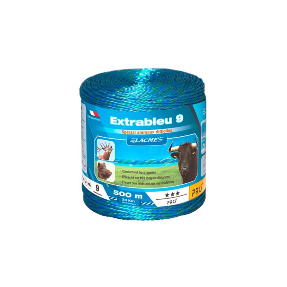 Extrableu 9 9 Conducteurs Bobine 500 m - LACME - 631300