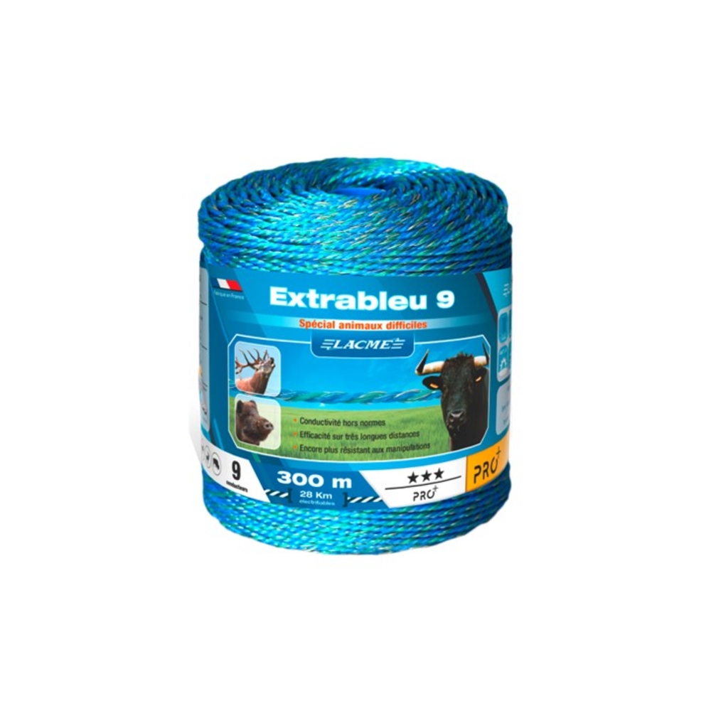 Extrableu 9 9 Conducteurs Bobine 300 m - LACME - 631350