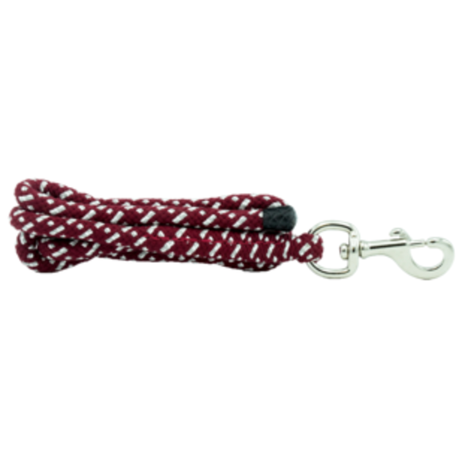Longe coton tricolore bordeaux 2m LACME - 814001
