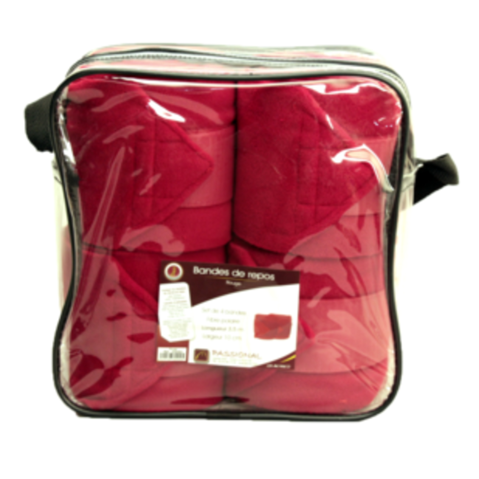 Bandes De Repos Rouge En Sac Zippé LACME - 830402