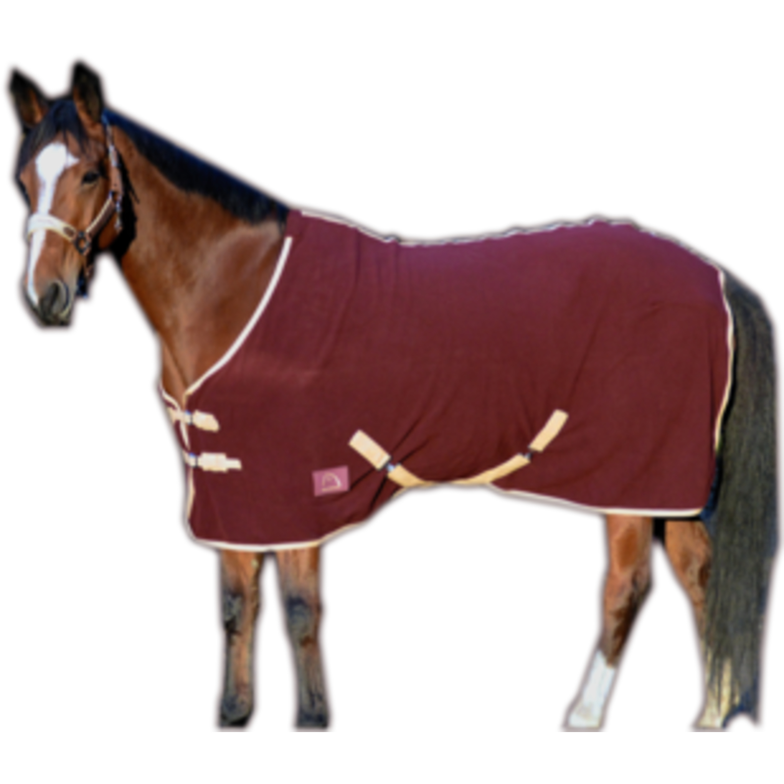 Chemise Polaire 125 Cm Bordeaux En Sac Zippé LACME - 835001