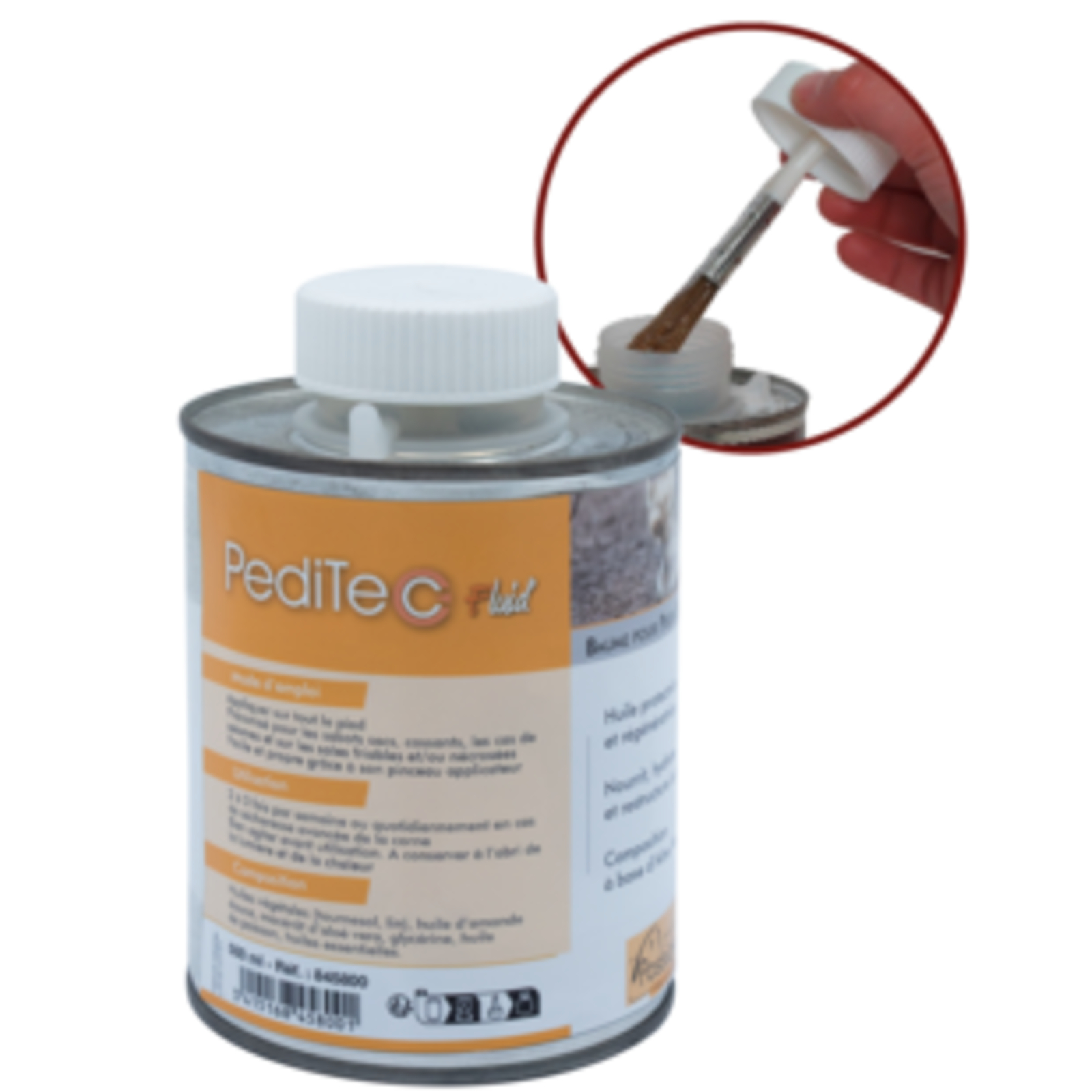Soin des pieds  Peditec Fluid' En Flacon Avec Pinceau Applicateur LACME - 845800