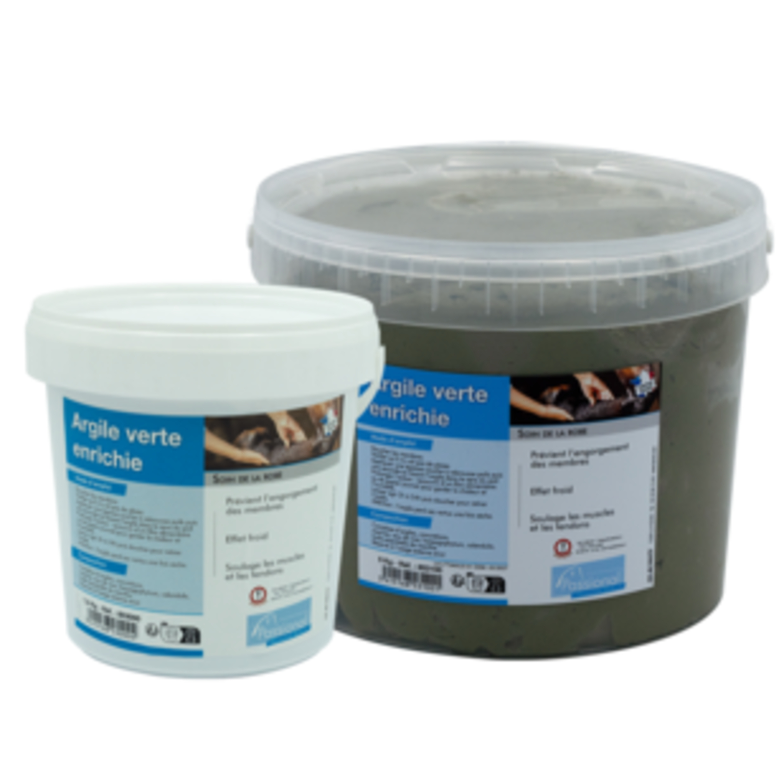 Argile Verte Enrichie En Seau 1,5 Kg LACME - 853000
