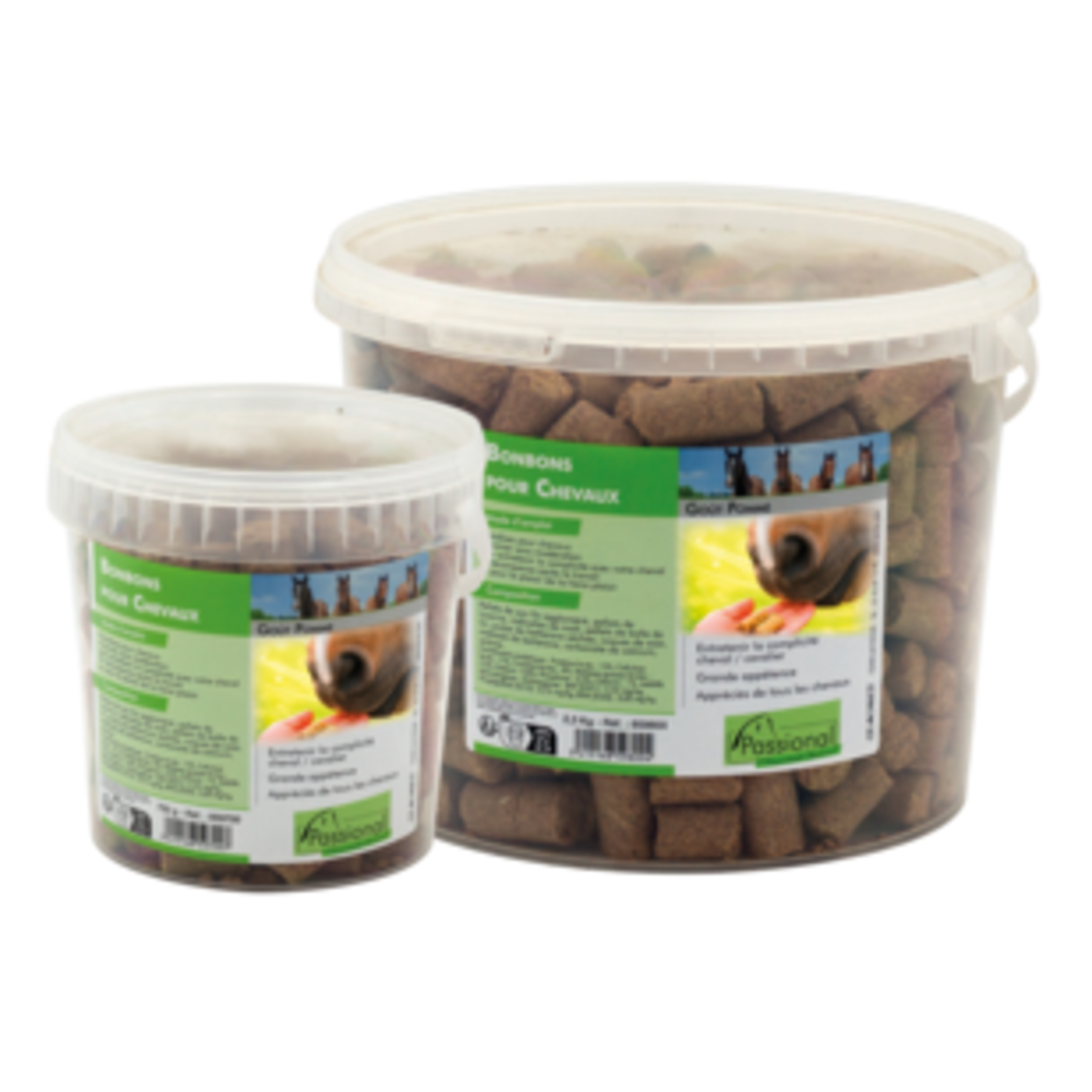 Bonbons Pour Chevaux Goût Pomme En Seau 750 G LACME - 859700