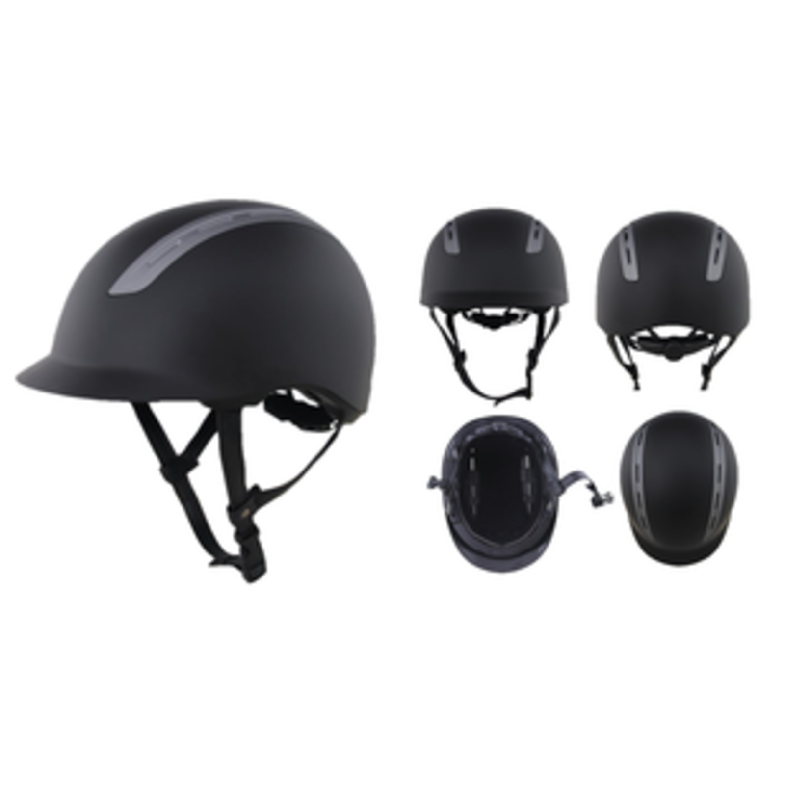 Casque Prestige 52 - 56 Cm Noir LACME - 882010
