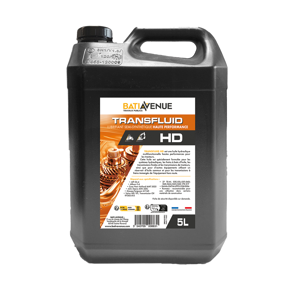 Huile de transmission - TRANSFLUID HD - Bidon de 5L