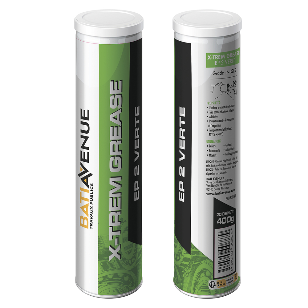 Graisse EP VERTE X-TREM GREASE - Tube