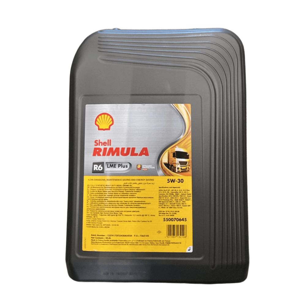 Huile moteur RIMULA R6 LME PLUS W30 en bidon 20L LUBEXCEL - 7668