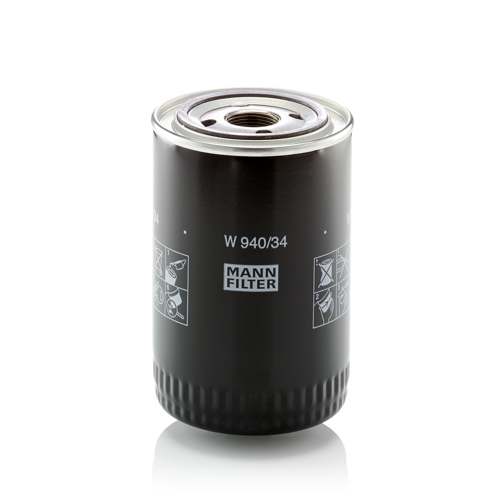 Filtre A Huile MANN W940/34 - Equivalent SO 3345 HIFI FILTER