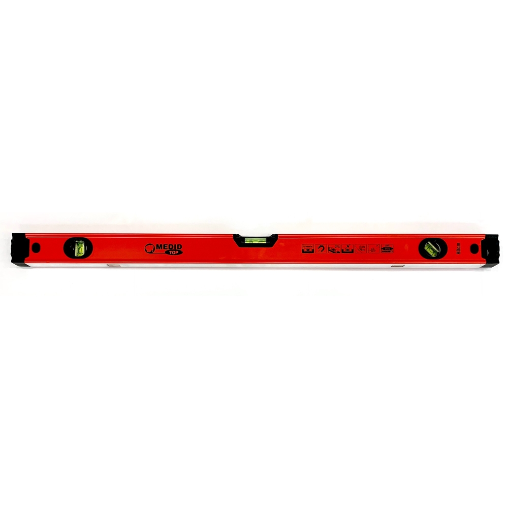 Niveau tubulaire TOP 80 cm Magnétique MEDID - 70580M