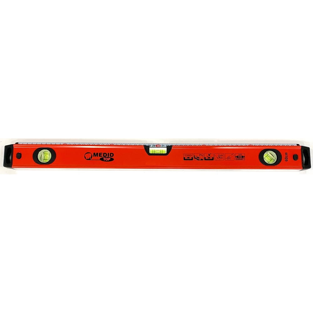 Niveau tubulaire Pro 60cm + Règle MEDID - 77060