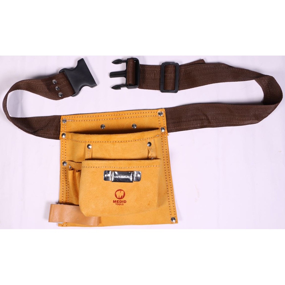 Ceintures et supports d'outils en cuir 5 poches MEDID - 9995