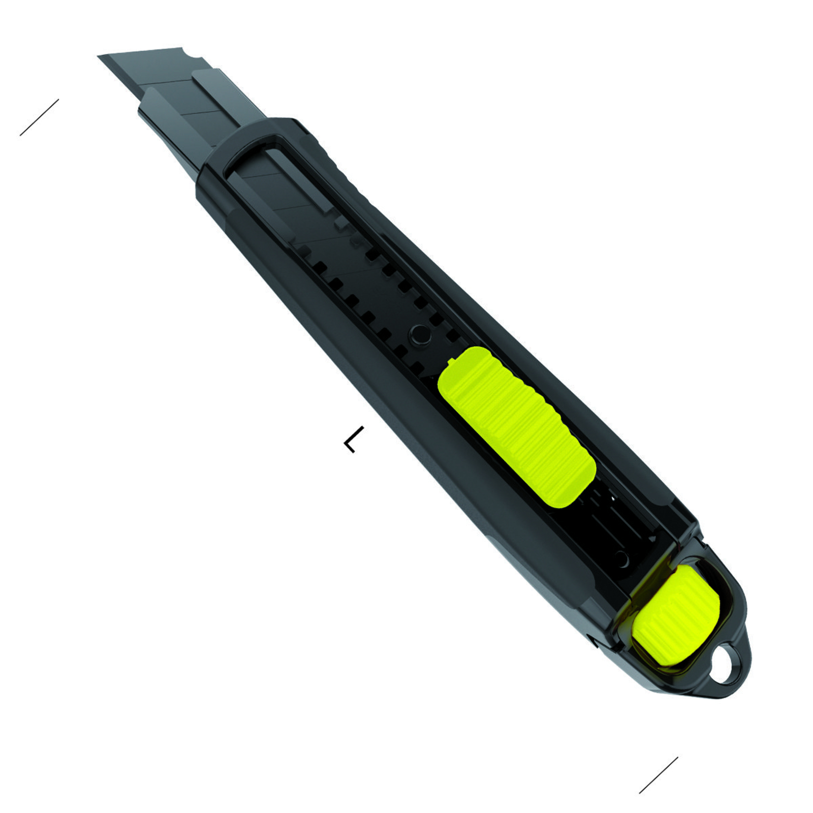 Cutter “ALL BLACK” BLADE AVEC VIS DE BLOCAGE METRICA - 09033