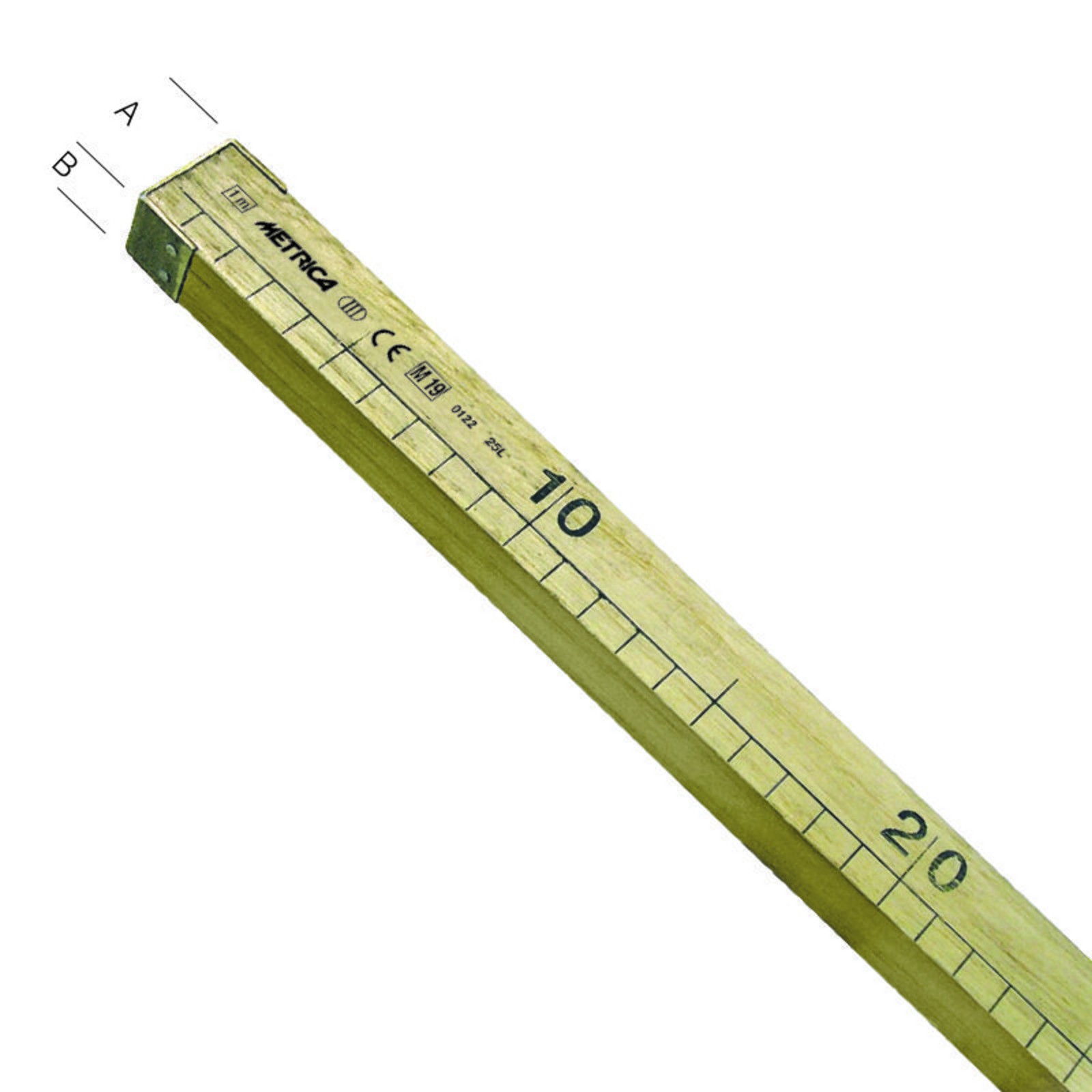 Mètre En Bois Rigide METRICA - 22071