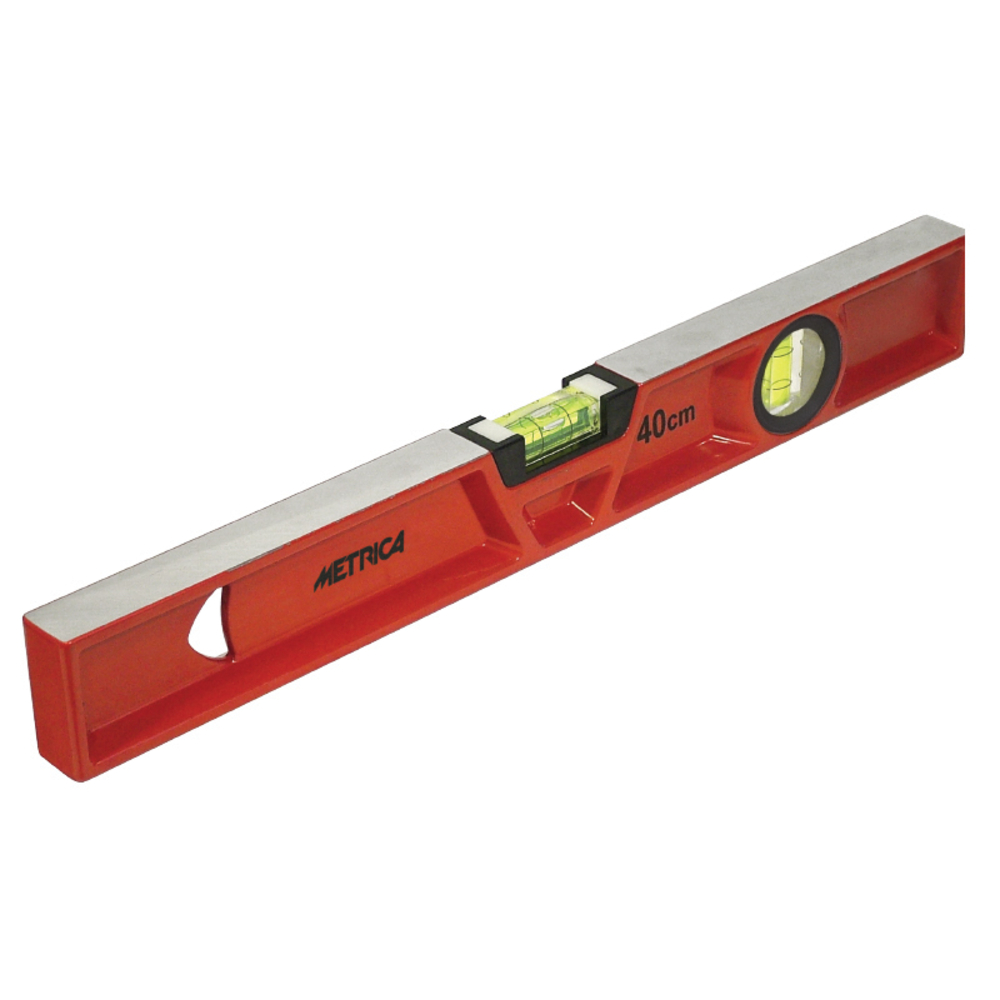 Niveau rectang.double semelle 2 fioles METRICA - 31090