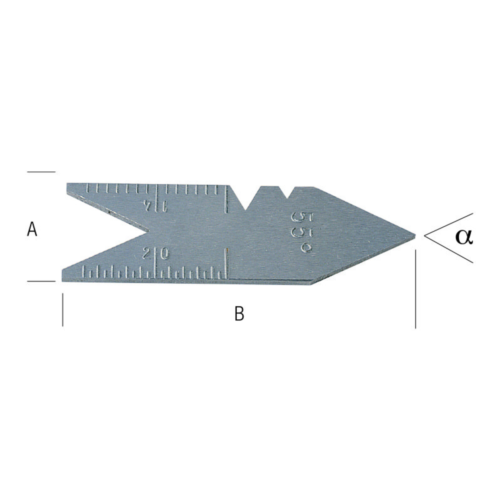 Calibre De Filetage En Acier METRICA - 35011