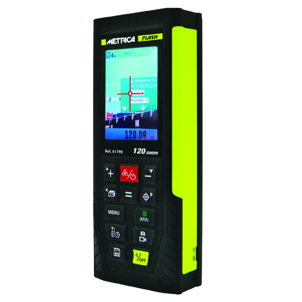 Télémètre laser 120 m Metrica Flash 120 Zoom avec caméra intégrée METRICA - 61190