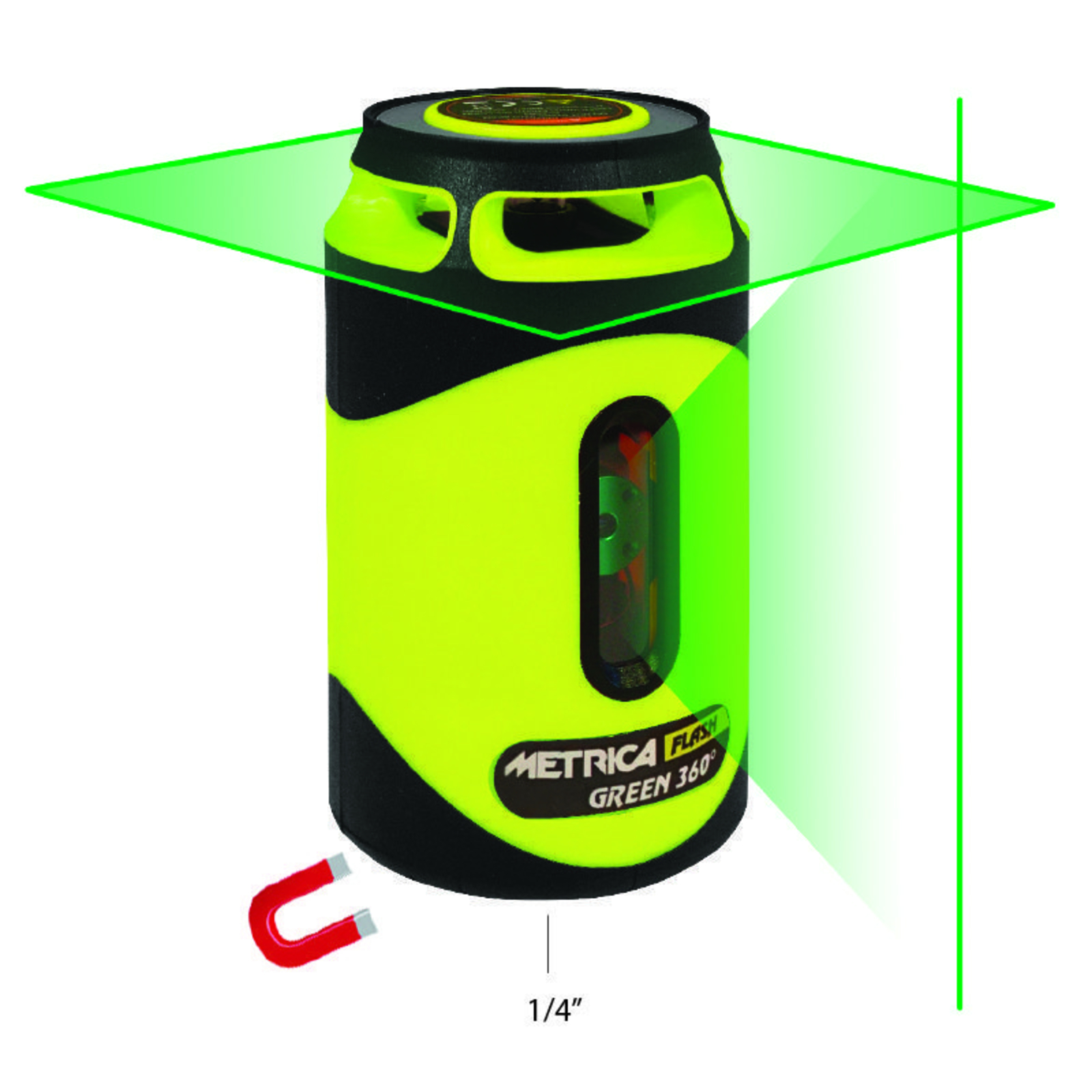 Flash Green 360° METRICA - 61435